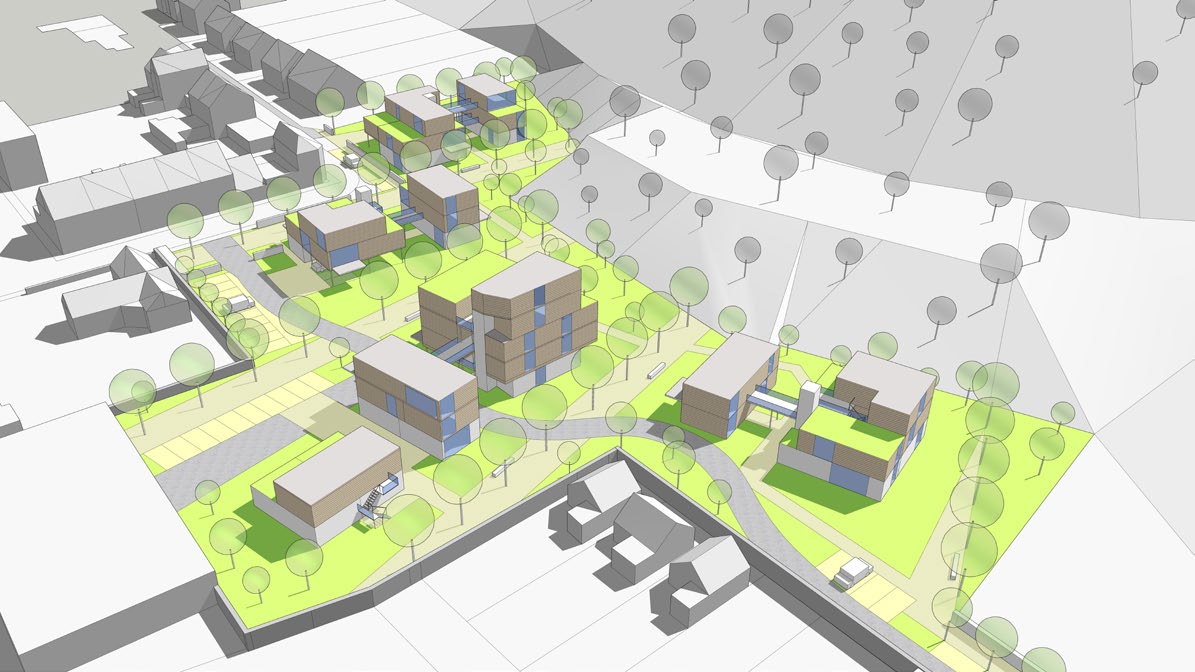 Étude urbaine de l’écoquartier des Pays-Bas à Châtelet